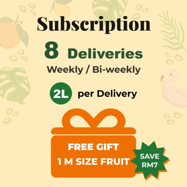 Subscription - 8 Deliveries